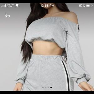 2 pc ladies short set